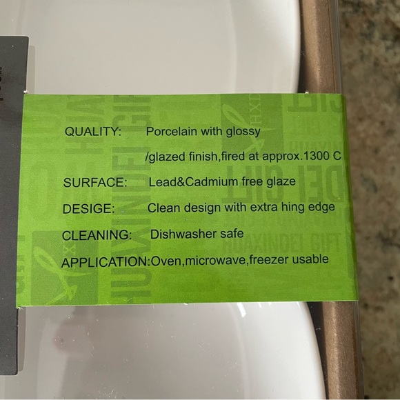 Brand New Porcelain Bowl & Spoon Set - Picture 4 of 6